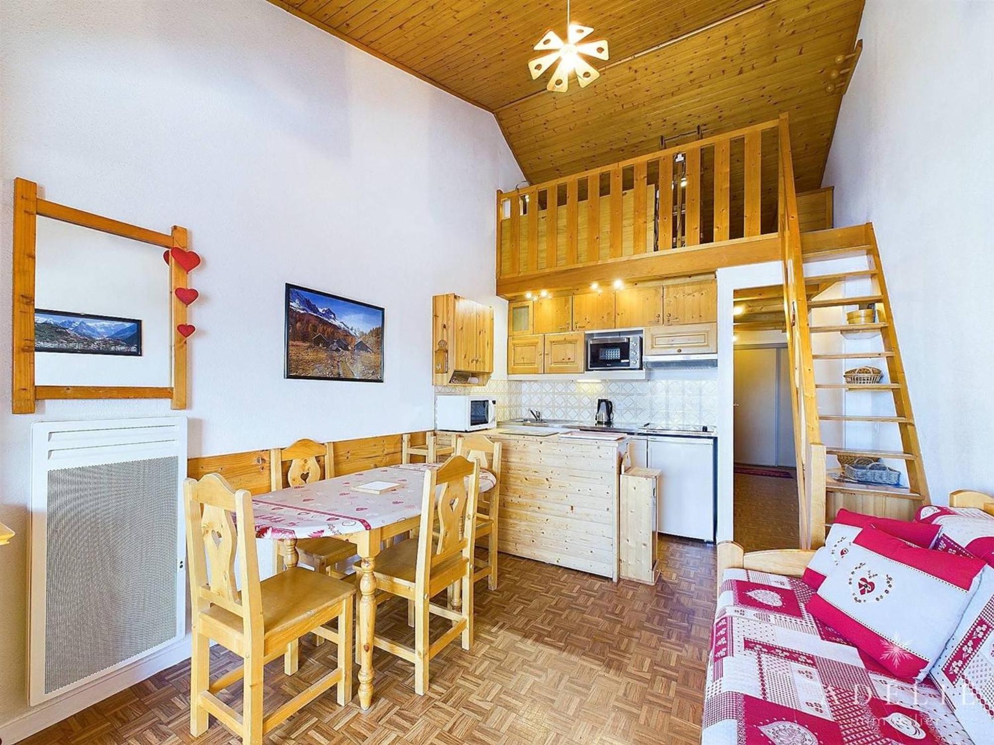 Studio Cabine Et Mezzanine Pour 4 Pers A Montvalezan-La Rosiere - Fr-1-398-550 Экстерьер фото