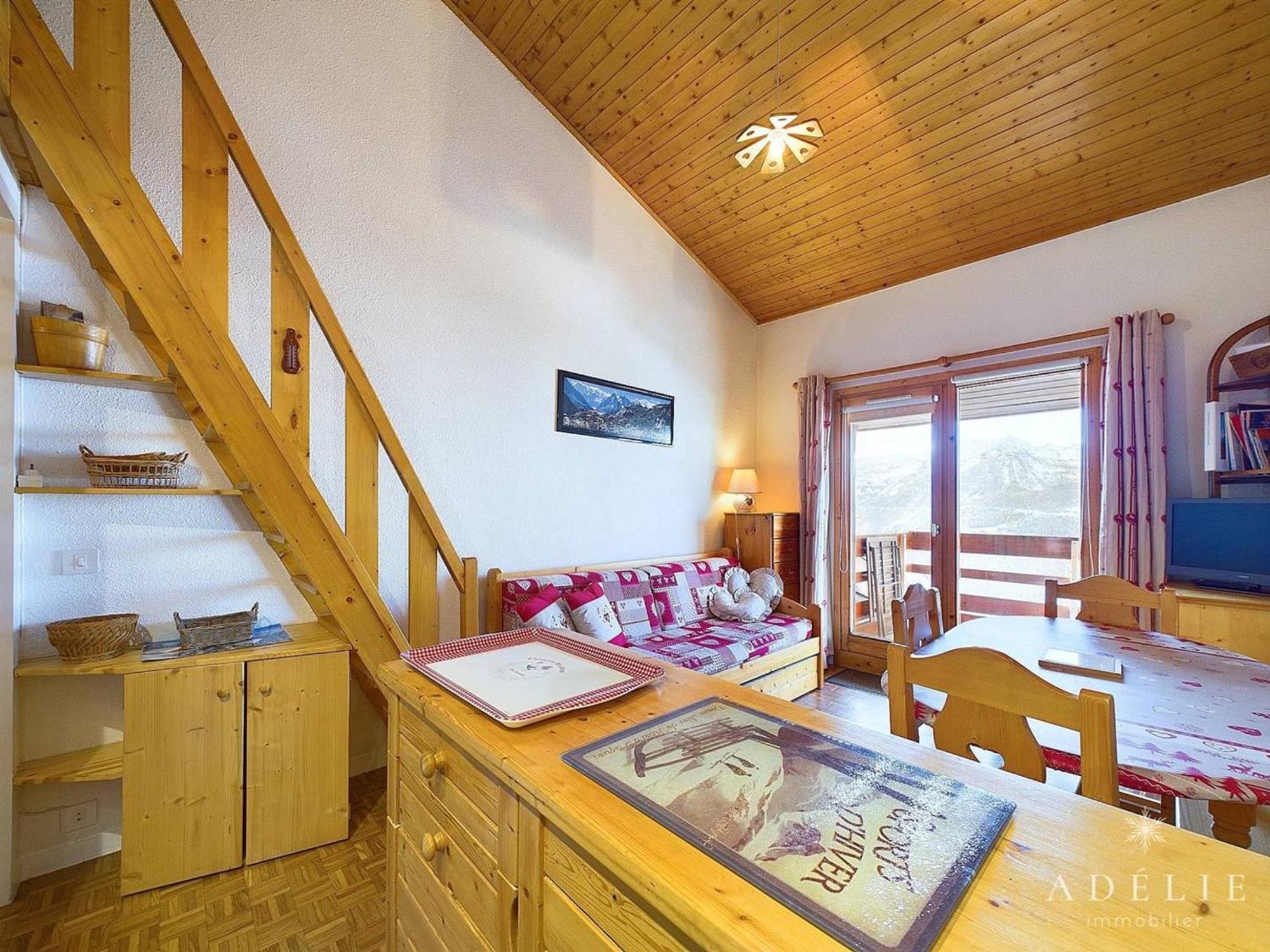 Studio Cabine Et Mezzanine Pour 4 Pers A Montvalezan-La Rosiere - Fr-1-398-550 Экстерьер фото